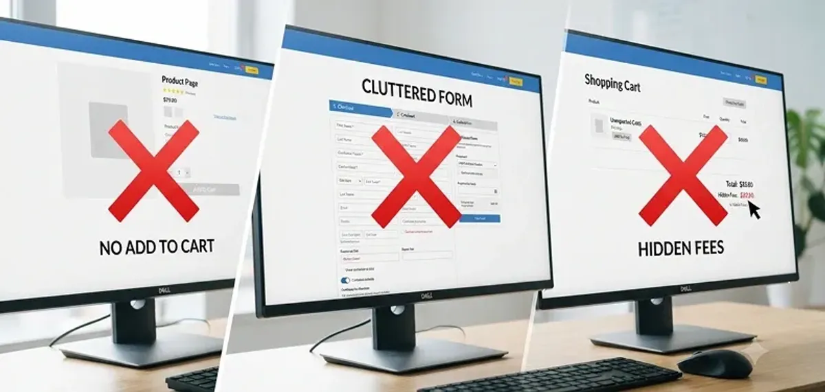7 UX Design Fails That Kill Conversions (+ Fixes)