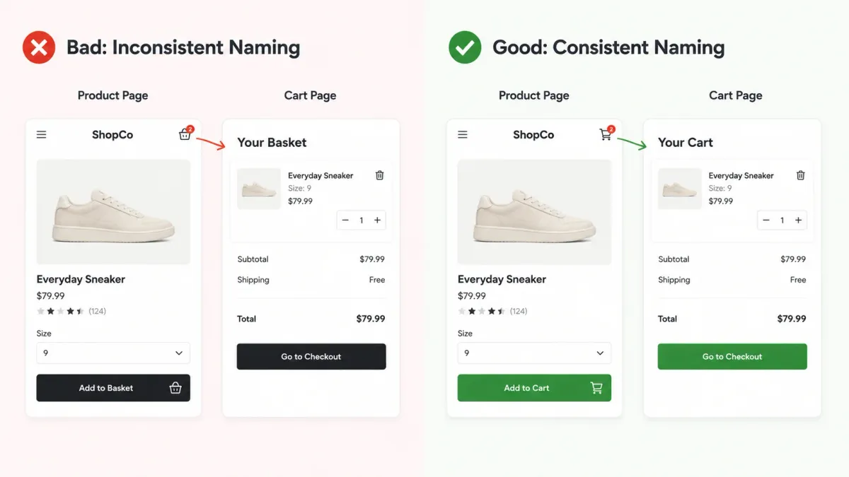 Bad Inconsistent Naming Example