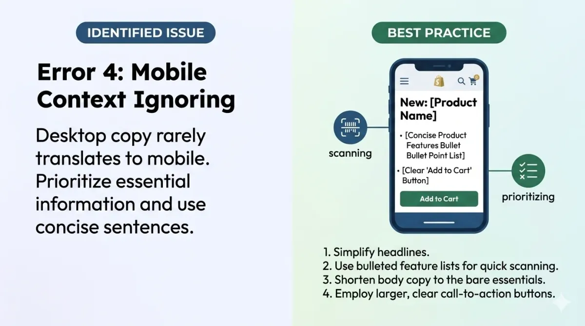 Bad Mobile Context Ignoring Example